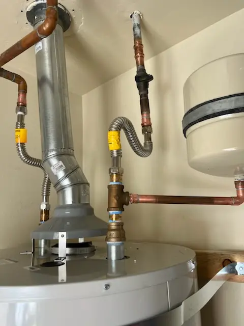 Water heater installation and plumbing repair in Myersville
